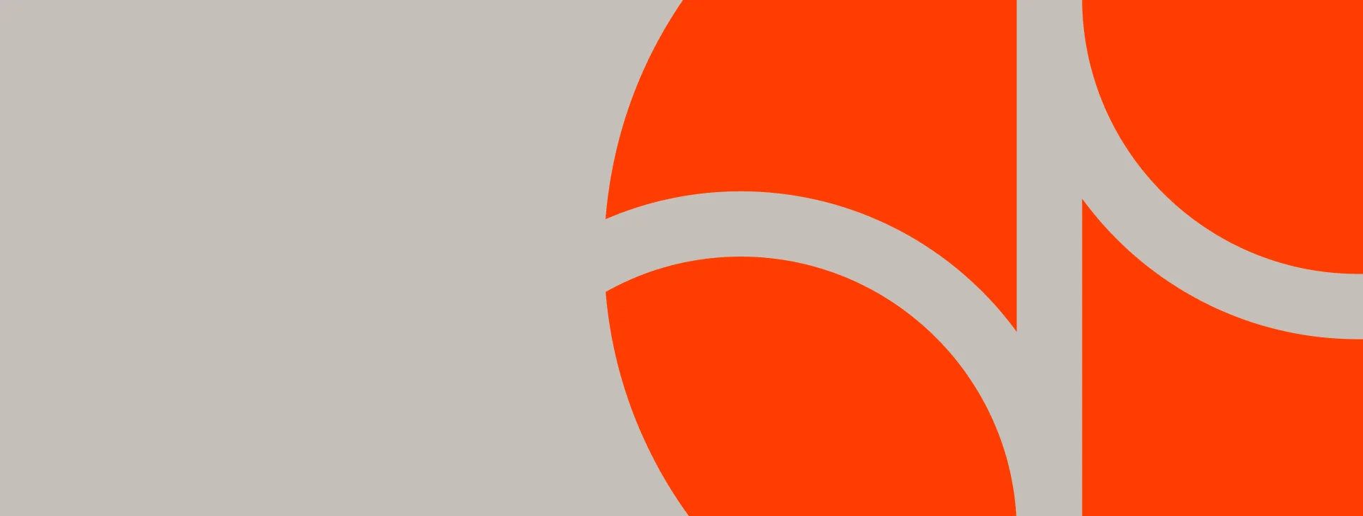 WHEN brand symbol comprising an orange circle with bold interconnected curves, resembling a lifeline.